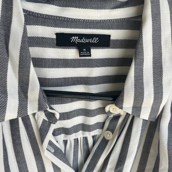 Madewell Tie Front Shirt - Picture 3 of 4